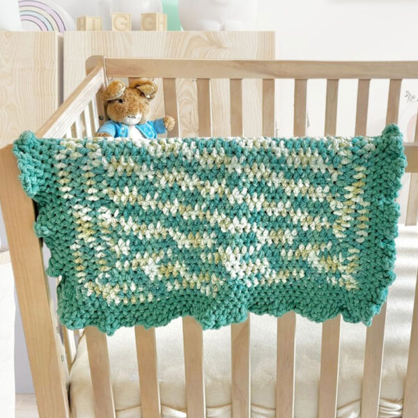 Toddler size hand made blanket: Water Water Everywhere