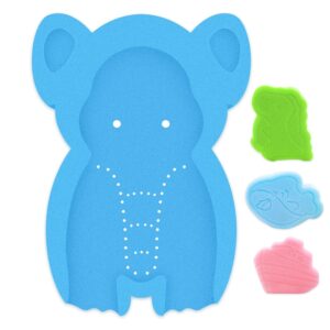 Soft Infant Bath Sponge Elephant Baby Bath Mat