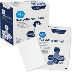 Sterile Non- Adherent Pads| 100-Pack
