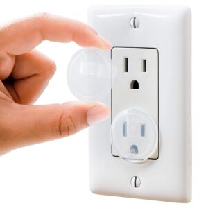 Clear Outlet Covers (50 Pack)