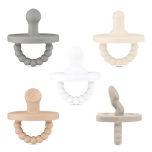 Cutie PAT Silicone Pacifier Teether