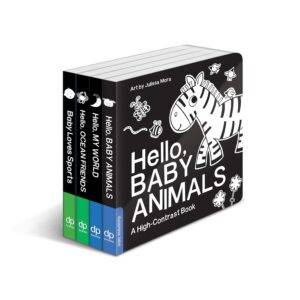 High Contrast Baby Book Set: