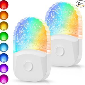 Night Lights Plug Into Wall, Color Changing